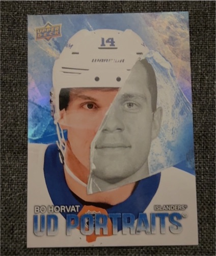 2025-26 Upper Deck Series 2 #P-58 Bo Horvat UD Portraits — front