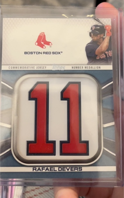 2022 Topps Series 1 #JNM-RD Rafael Devers — front