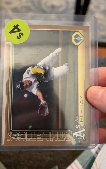 2025 Topps Chrome #183 JJ Bleday — front
