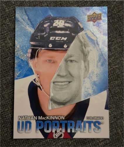2025-26 Upper Deck Series 2 #P-51 Nathan MacKinnon UD Portraits — front