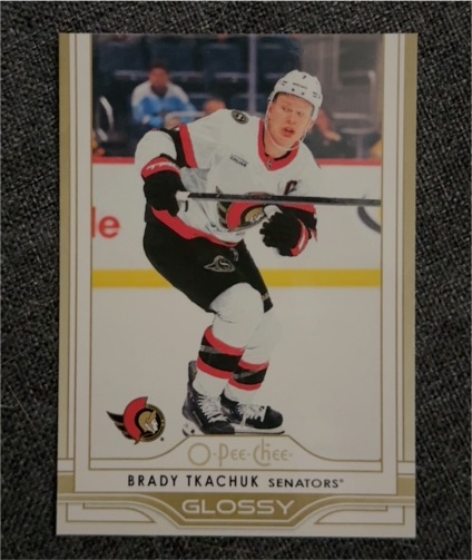 2025-26 Upper Deck Series 2 O-Pee-Chee Glossy #OG-31 Brady Tkachuk — front