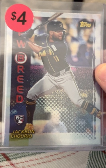 2024 Topps Archives New Breed #99NB-12 Jackson Chourio — front