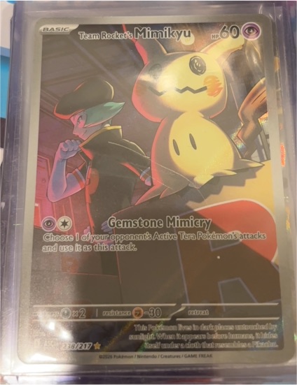 2022 Pokémon Ascended Heroes #238 Team Rocket's Mimikyu — front
