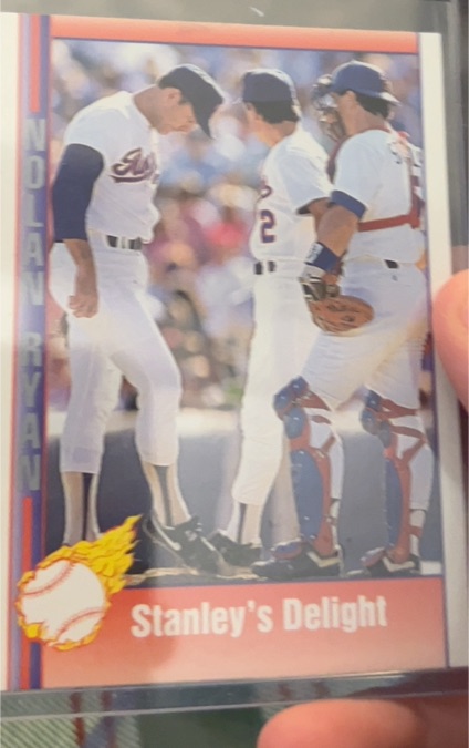 1991 Pacific Nolan Ryan #177 Stanley's Delight — front
