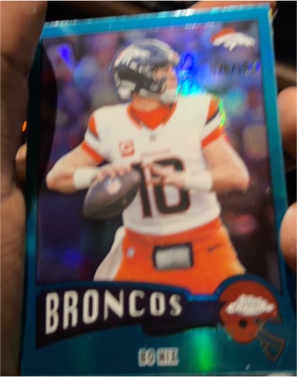 2025 Topps Chrome #88 Bo Nix — front