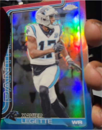 2025 Topps Chrome #38 Xavier Legette — front