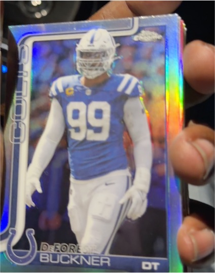 2025 Topps Chrome #133 DeForest Buckner — front