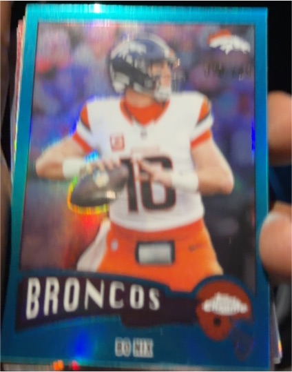 2025 Topps Chrome #1975-11 Bo Nix — front