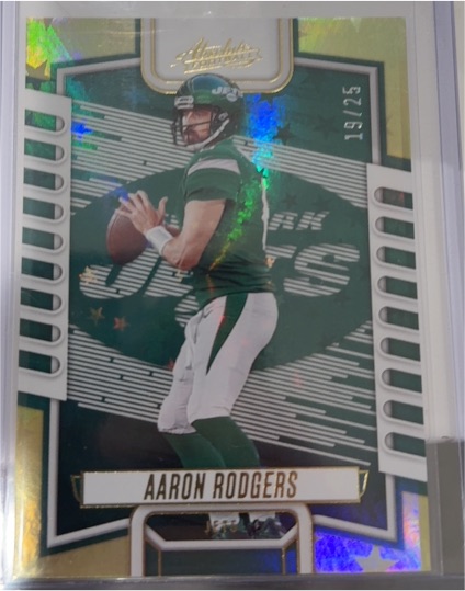 2023 Panini Absolute #13 Aaron Rodgers — front