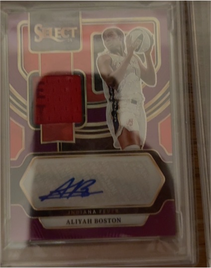 2024 Panini Select WNBA #AM-AB Aliyah Boston — front