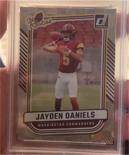 2024 Donruss The Rookies #TR-37 Jayden Daniels — front