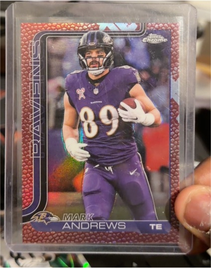 2025 Topps Chrome #23 Mark Andrews — front