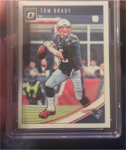 2018 Panini Donruss Optic #65 Tom Brady — front