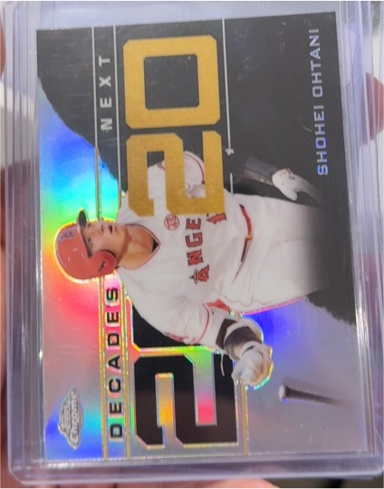 2020 Topps Chrome Decades Next #DNC-18 Shohei Ohtani — front