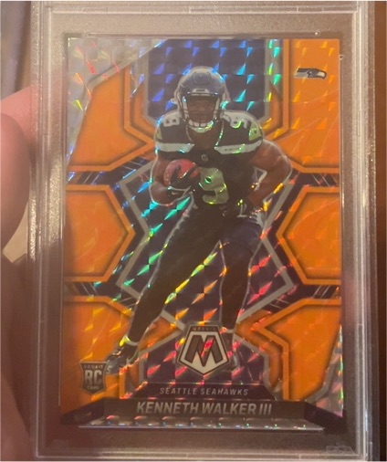 2022 Panini Mosaic #308 Kenneth Walker III — front