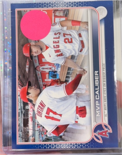 2022 Topps Update Series #US115 MVP Caliber Shohei Ohtani — front