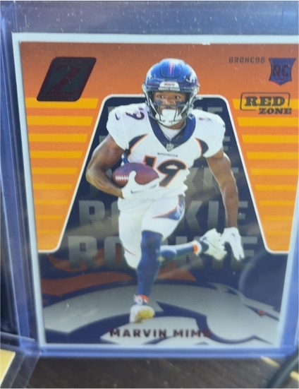 2023 Panini Zenith #166 Marvin Mims Rookie — front