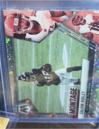 2021 Panini Mosaic Football #MON-28 Calvin Ridley Montage — front
