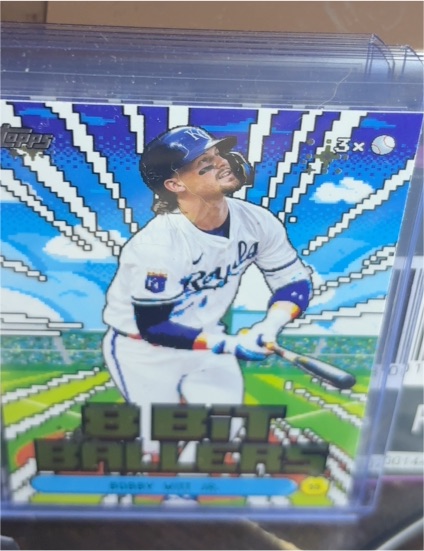 2026 Topps 8 Bit Ballers #8B-19 Bobby Witt Jr. — front
