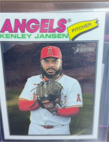 2026 Topps Heritage #229 Kenley Jansen — front