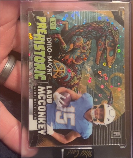 2024 Wild Card Prehistoric Dino-Might #PHTRI-LM Ladd McConkey — front