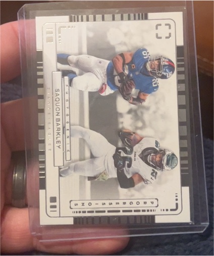 2024 Panini Photogenic Progressions #1 Saquon Barkley — front