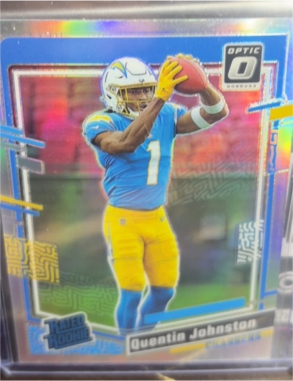 2023 Panini Donruss Optic #265 Quentin Johnston — front