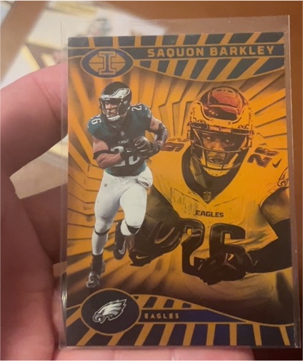 2024 Panini Illusions #72 Saquon Barkley — front