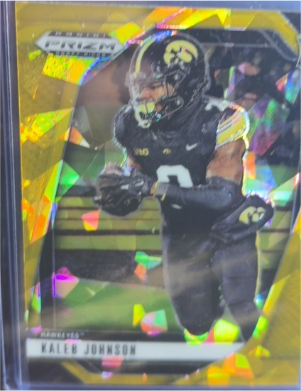 2025 Panini Prizm Draft Picks #38 Kaleb Johnson — front