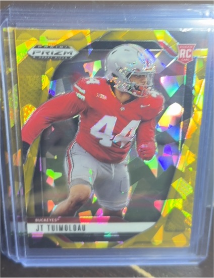 2025 Panini Prizm Draft Picks #81 JT Tuimoloau — front