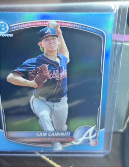 2025 Bowman Draft Chrome #BDC-122 Cam Caminiti — front