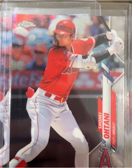 2020 Topps Chrome #21 Shohei Ohtani — front