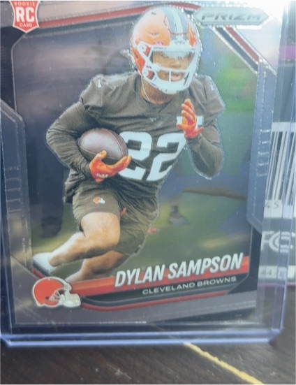 2025 Panini Prizm #365 Dylan Sampson — front