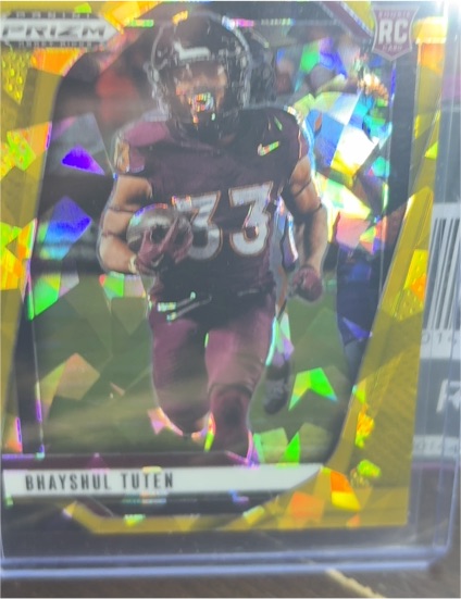 2025 Panini Prizm Draft Picks #66 Bhayshul Tuten — front