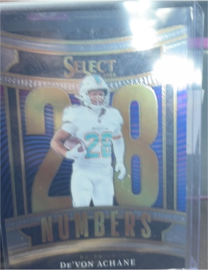 2025 Panini Select #13 De'Von Achane — front