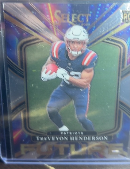 2025 Panini Select #15 Treveyon Henderson — front