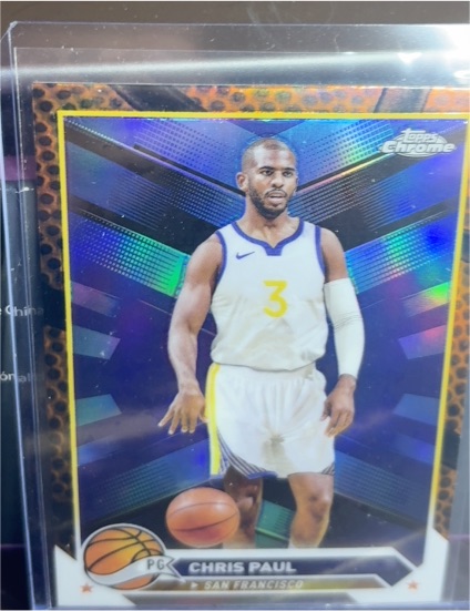 2023-24 Topps Chrome #187 Chris Paul — front