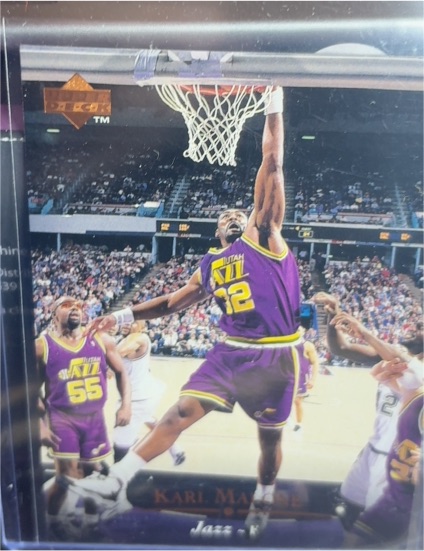 1995-96 Upper Deck #69 Karl Malone — front
