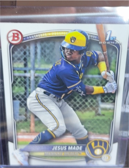 2025 Bowman #BP-66 Jesus Made — front
