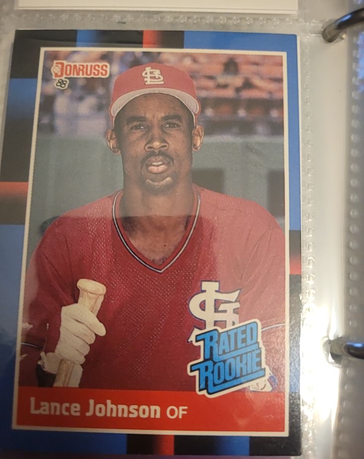 1988 Donruss #31 Lance Johnson — front