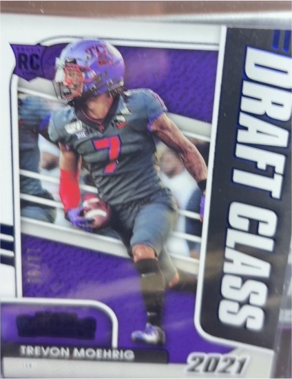 2021 Panini Contenders Draft Class #39 Trevon Moehrig — front