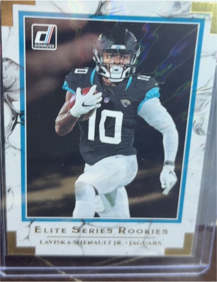 2020 Donruss Elite Series Rookies #ESR-LS Laviska Shenault Jr. — front