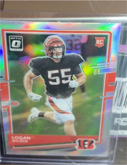 2020 Donruss Optic #143 Logan Wilson — front
