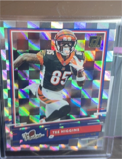 2020 Panini Donruss The Rookies #TR-TH Tee Higgins — front