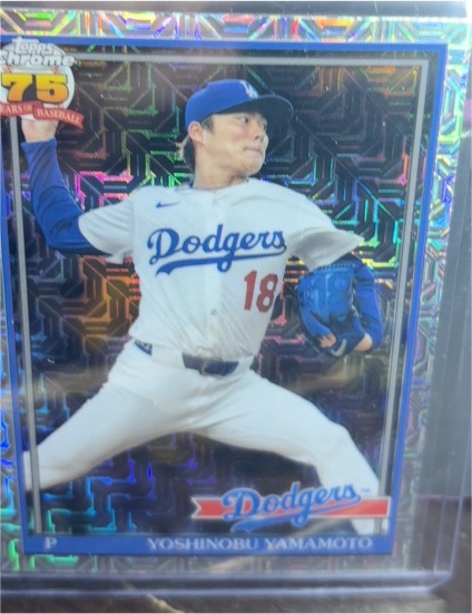 2026 Topps Series 1 #91C-18 Yoshinobu Yamamoto — front