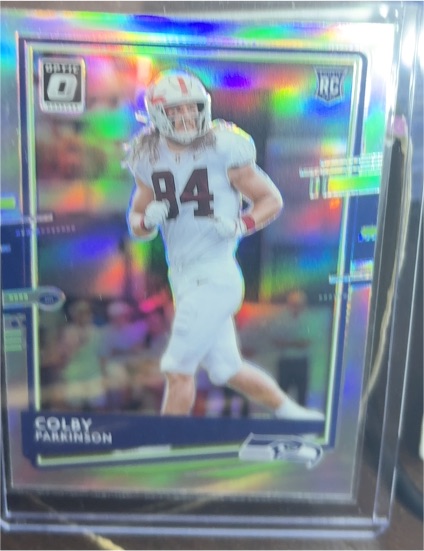 2020 Donruss Optic #127 Colby Parkinson — front