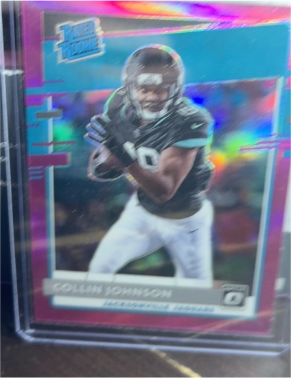 2020 Donruss Optic #197 Collin Johnson — front