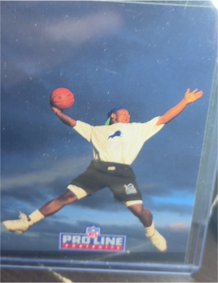1993 Pro Line Portraits #501 Barry Sanders — front