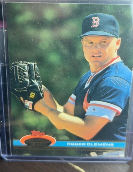 1991 Topps Stadium Club #309 Roger Clemens — front