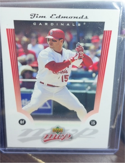 2003 Upper Deck MVP #15 Jim Edmonds — front